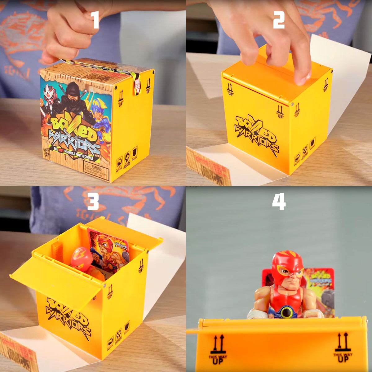 Boxed Warriors Dövüşçüler Sürpriz