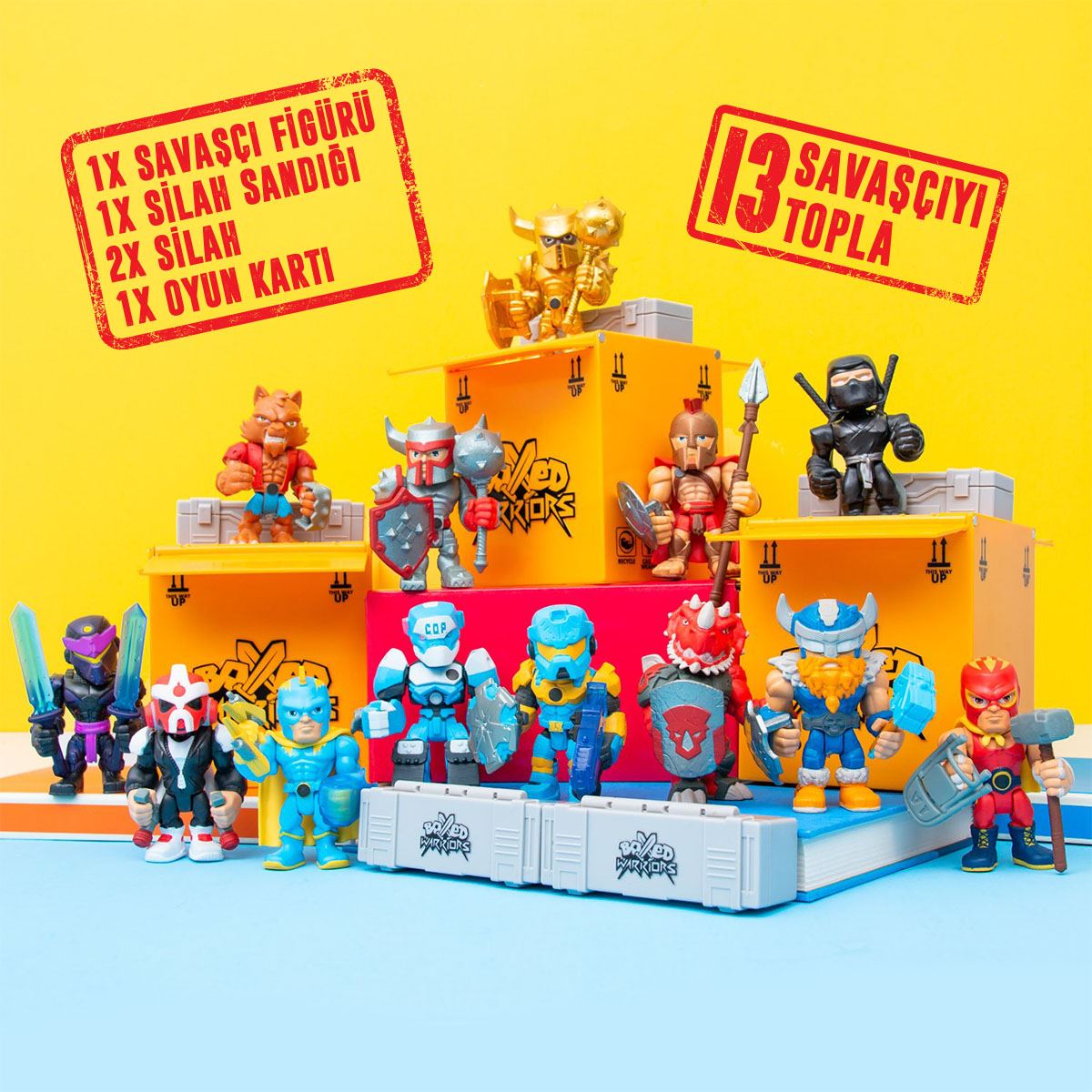Boxed Warriors Dövüşçüler Sürpriz